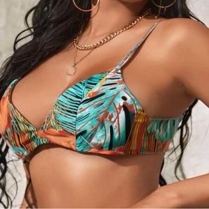 Colorful bralette top